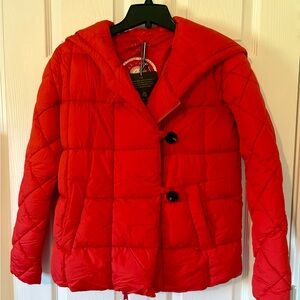 Bernardo’s Red Winter Puffy Jacket